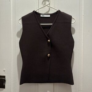 Zara structured top